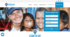 Desktop Screenshot of groupmissiontrips.com